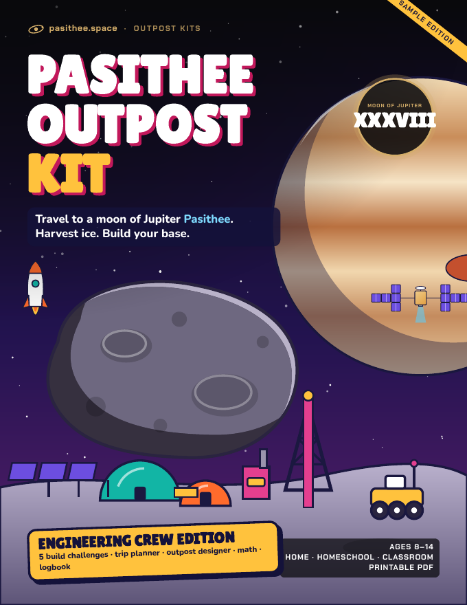 Pasithee Outpost Kit sample, page cover
